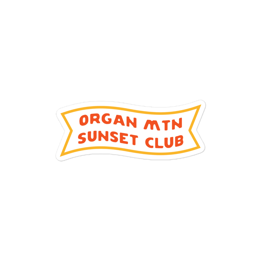 Organ Mtn Sunset Club Banner