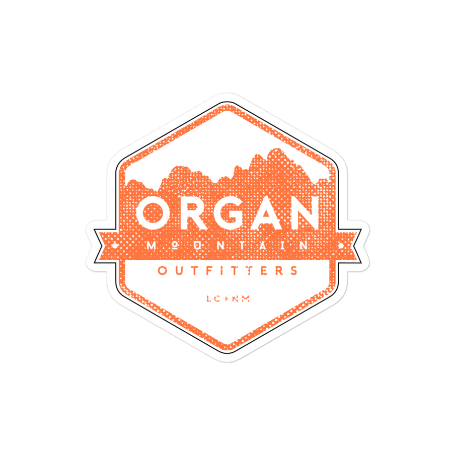 Organ Mountain Halftone - Orange/White