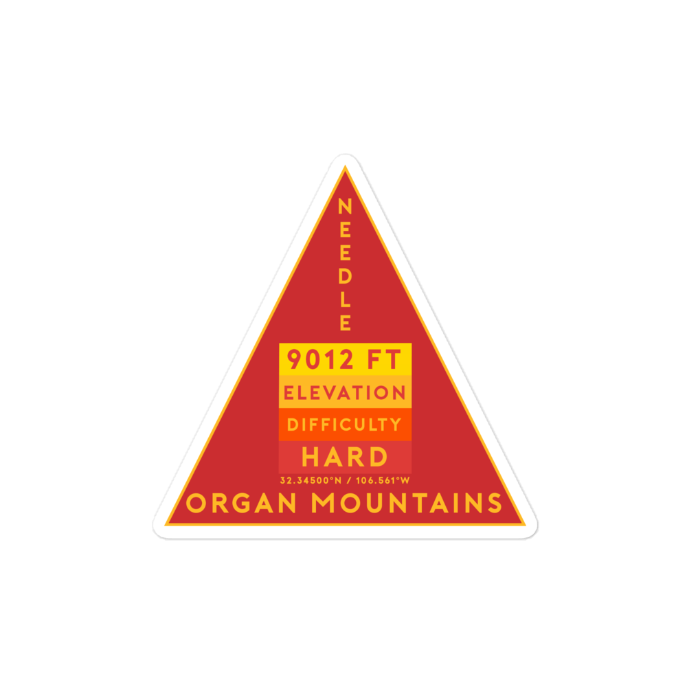 Organ Mountains Needle - Red