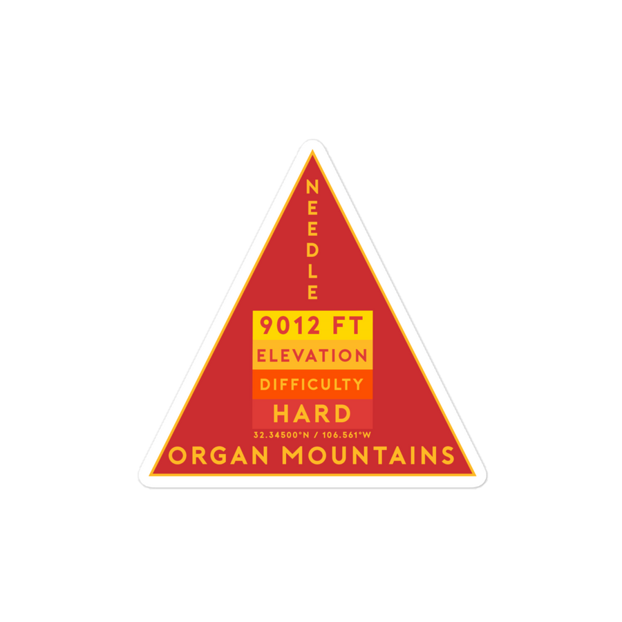 Organ Mountains Needle - Red