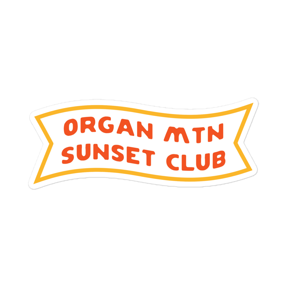 Organ Mtn Sunset Club Banner