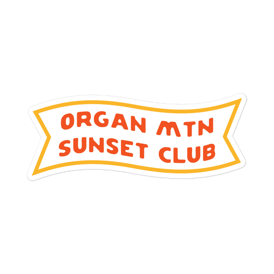 Organ Mtn Sunset Club Banner