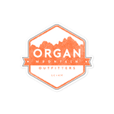 Organ Mountain Halftone - Orange/White