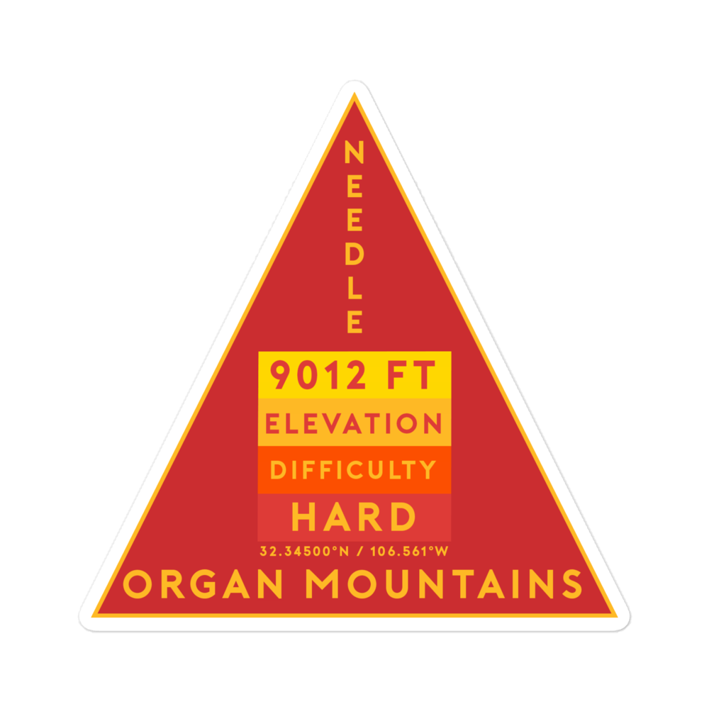 Organ Mountains Needle - Red