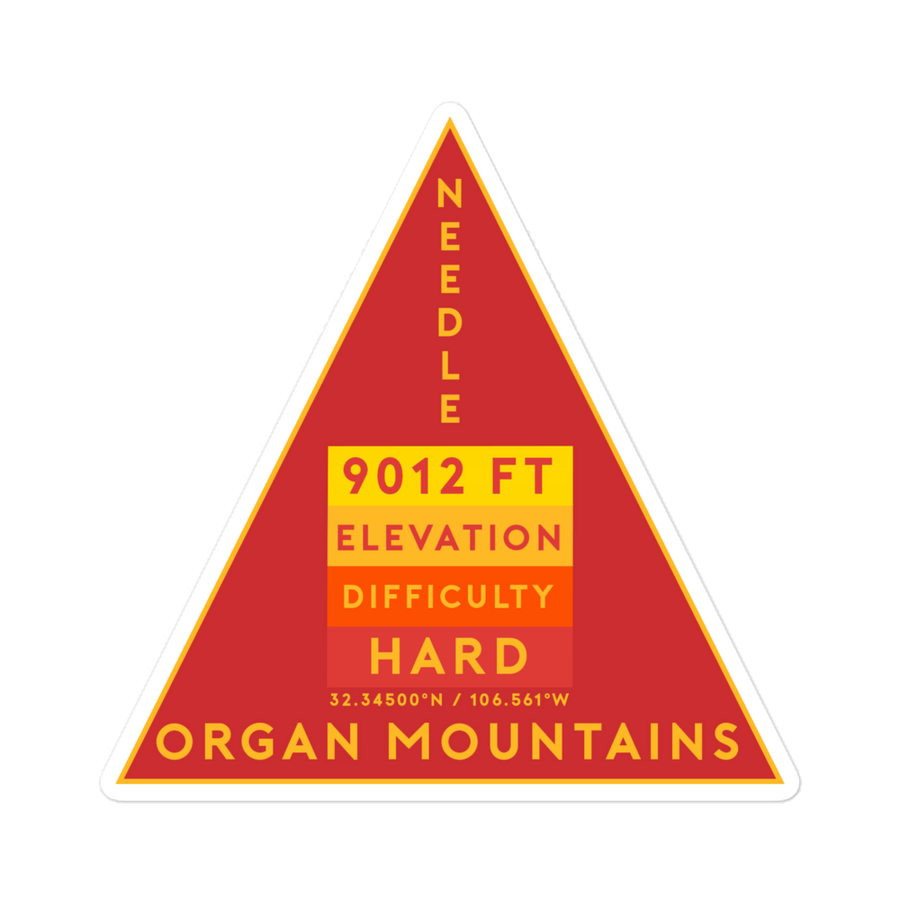 Organ Mountains Needle - Red