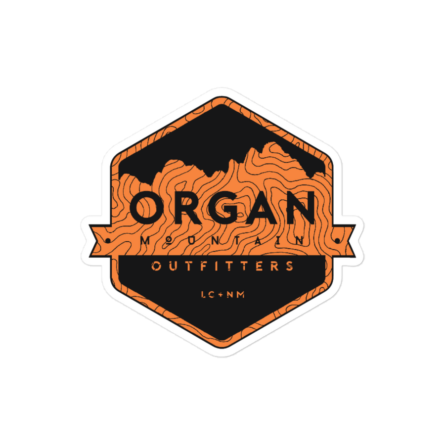 Classic Topo Logo - Orange/Black