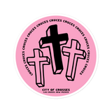Cruces - City of Crosses - Pink