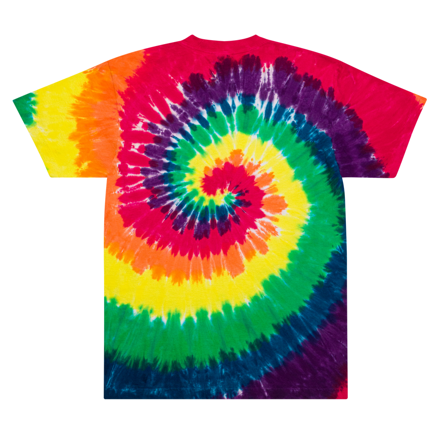 OMO Oversized Tie-Dye Embroidered Tee