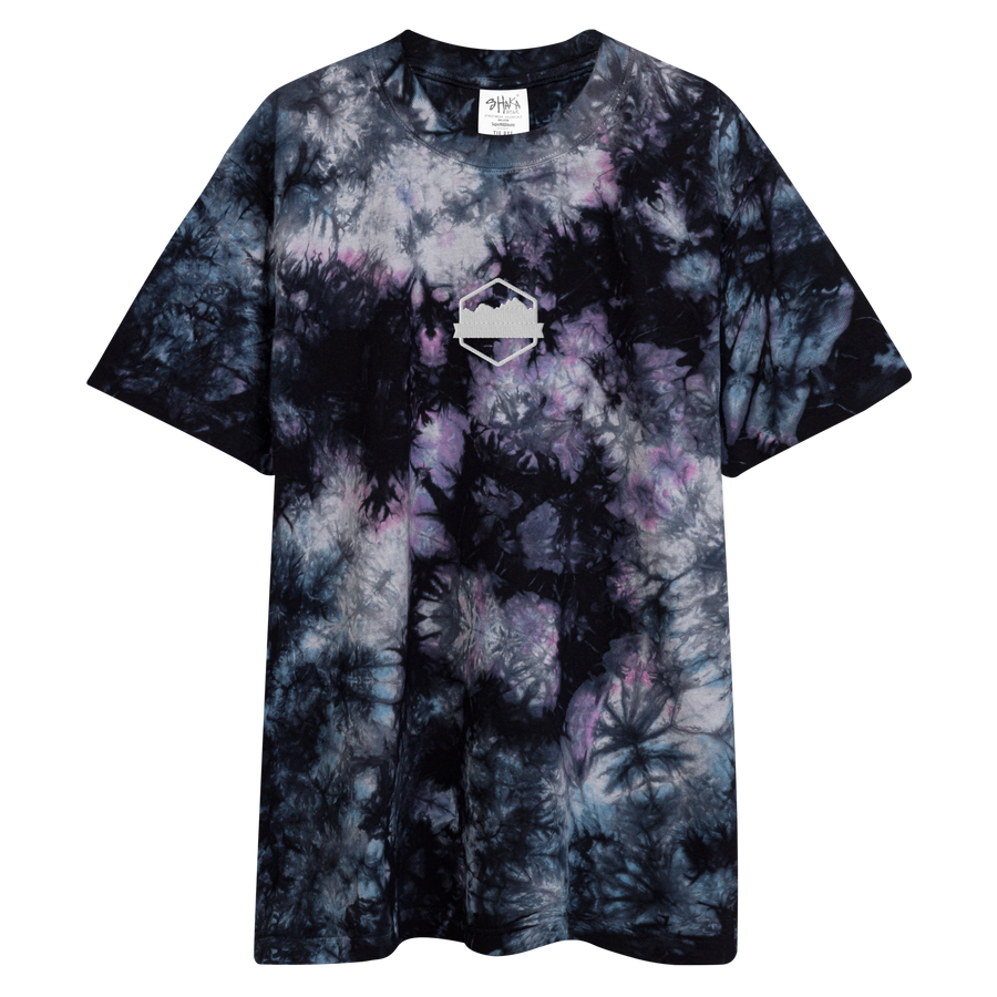 OMO Oversized Tie-Dye Embroidered Tee