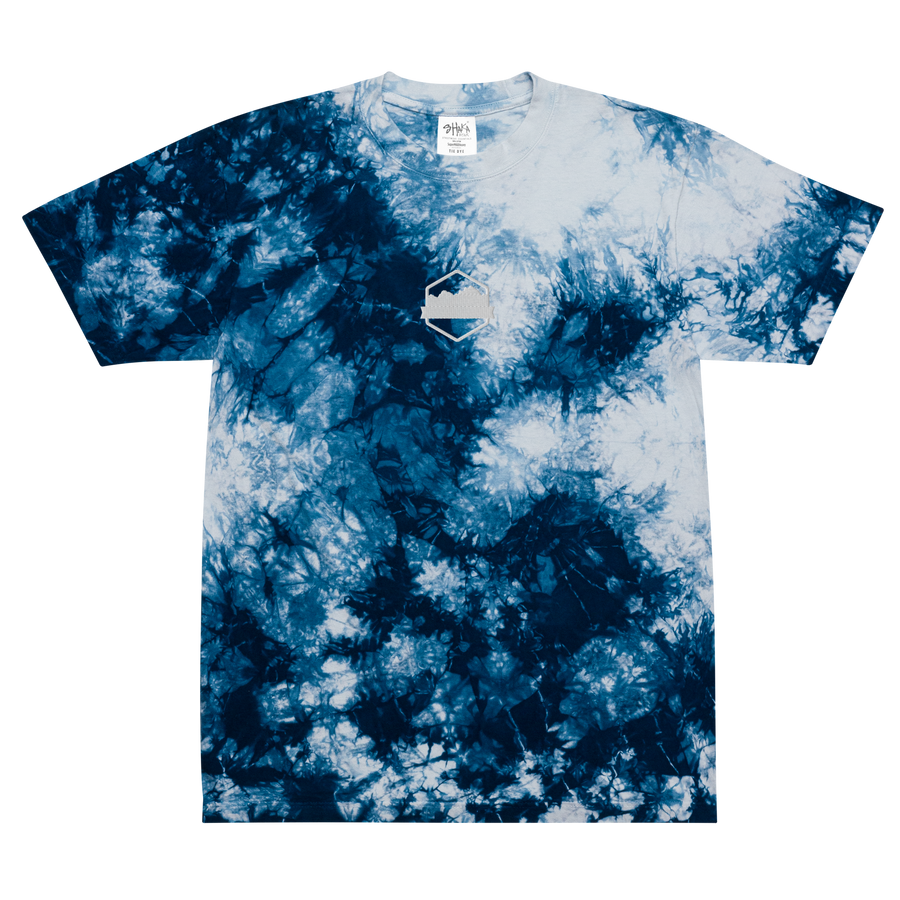 OMO Oversized Tie-Dye Embroidered Tee