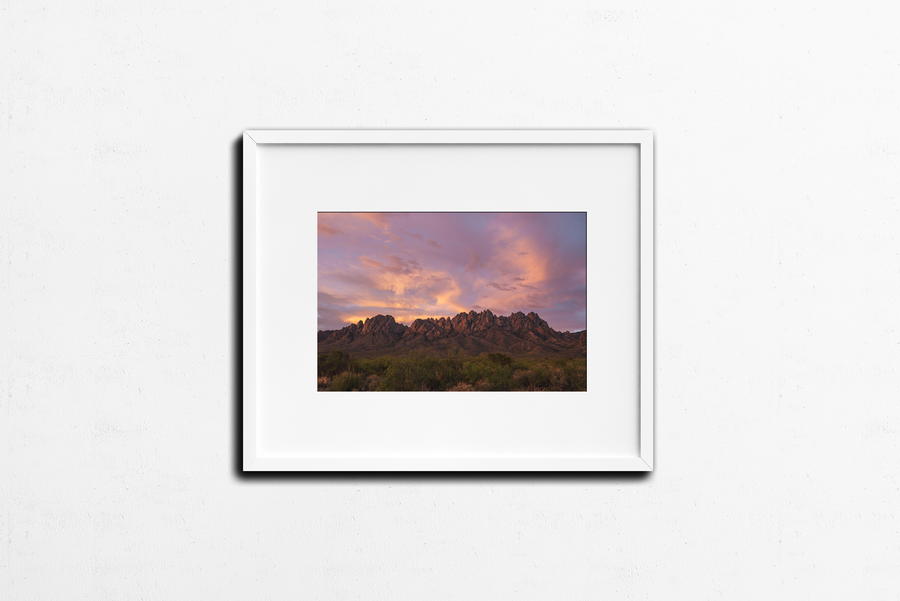 Photography: Organ Mountain Spring Sunset - Organ Mountain Outfitters