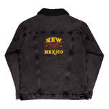 New Mexico Est. 1912 Denim Sherpa Jacket