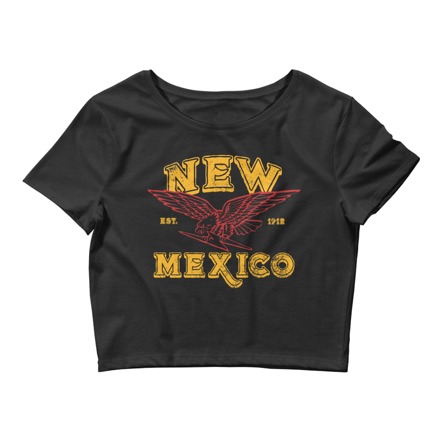 New Mexico Est. 1912 Women’s Crop Tee