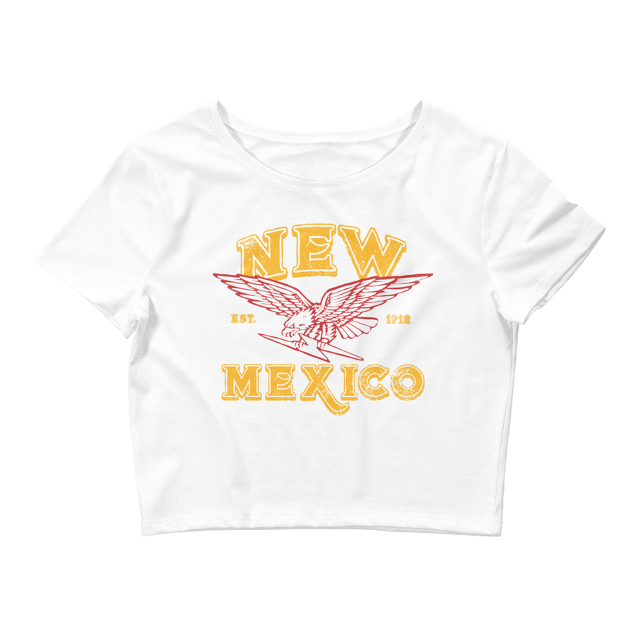 New Mexico Est. 1912 Women’s Crop Tee