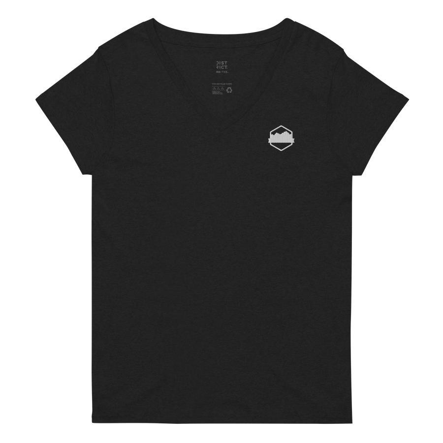 OMO Embroidered Women’s Recycled V-neck