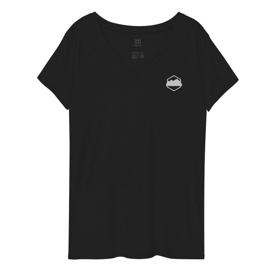 OMO Embroidered Women’s Recycled V-neck