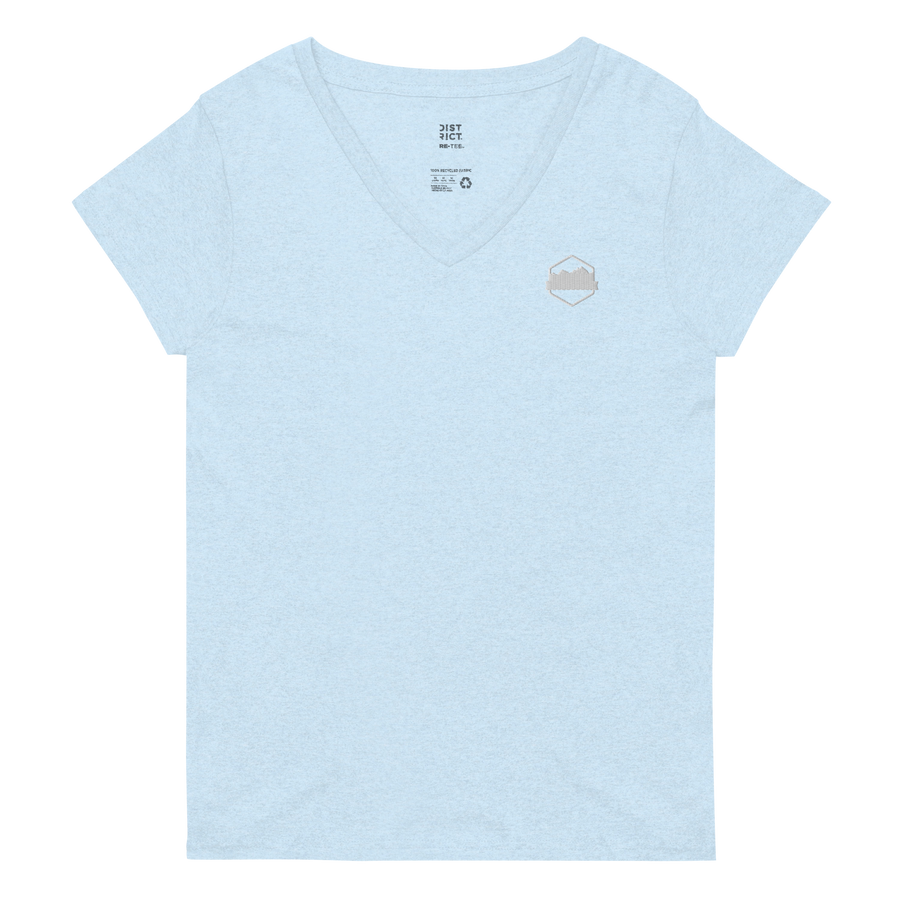 OMO Embroidered Women’s Recycled V-neck