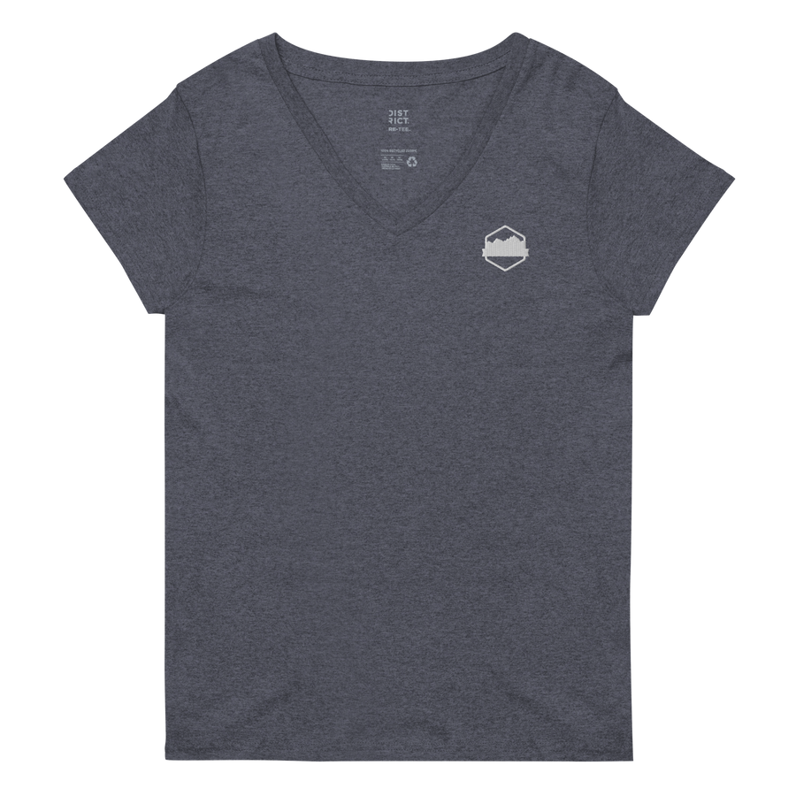 OMO Embroidered Women’s Recycled V-neck